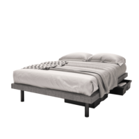 Beaudoin Reflexx Platform Bed With Drawers